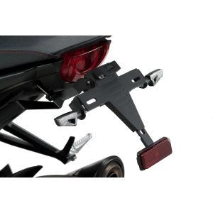 Kennzeichenhalter passend für Honda CB1000R Neo Sport Café 18'-20' mit LED Schwarz Puig 9786N