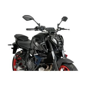 Naked Side Downforce Spoiler Set passend für Yamaha MT-07 21'-24' blau Puig 20621A