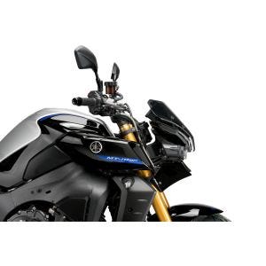 Naked Front Downforce Spoiler passend für YAMAHA MT-10 22'-24' Schwarz Puig 21471n