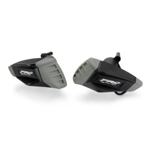Roulettes de protection Pro 2.0 compatible avec KAWASAKI ZX-6R NINJA 24'-25' Noire Puig 21793n