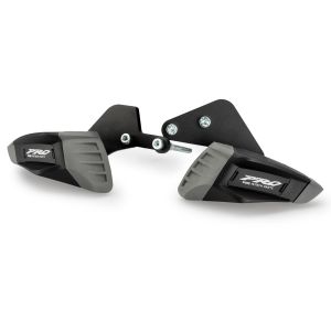 Roulettes de protection Pro 2.0 compatible avec KAWASAKI ER-6F 12'-16' Noire Puig 21812n