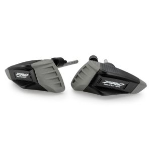 Roulettes de protection Pro 2.0 compatible avec KAWASAKI ER-6F 12'-16' Noire Puig 21813n