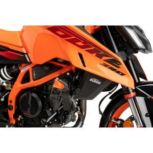 Roulettes de protection R19 compatible avec HUSQVARNA SVARTPILEN 125 24'-25' Noire Puig 21918n