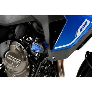 Protection Moteur R19 compatible avec SUZUKI GSX-8R 24' Crash Pads Noire Puig 21953n