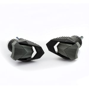 Roulettes de protection R19 compatible avec KTM 1290 Super Duke GT 16-24 noir Puig