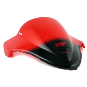 Racingscheibe passend für Suzuki Hayabusa 99-07 rot Verkleidungsscheibe Puig 0953R