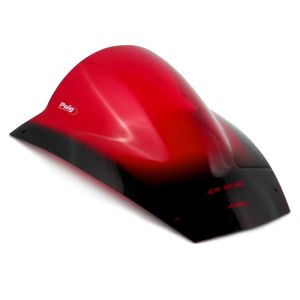 Racingscheibe passend für Kawasaki ZX-12R 02-06 rot Verkleidungsscheibe Puig 1123R