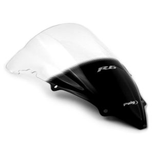 Bulle Racing compatible avec Yamaha YZF-R6 03-05 clair Puig