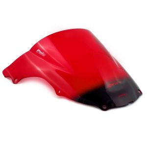 Bulle Racing compatible avec Kawasaki ZX-6R 03-04 rouge Puig