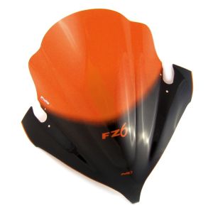 Bulle Racing compatible avec Yamaha FZ6 Fazer 04-06 Orange Puig