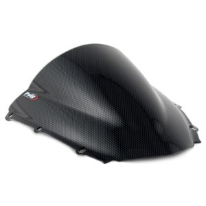 Racingscheibe Z passend für Honda CBR 1000 RR Fireblade 04-07 Carbon look Verkleidungsscheibe Puig 1665C