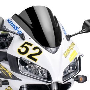Racingscheibe Z passend für Honda CBR 1000 RR Fireblade 04-07 schwarz Verkleidungsscheibe Puig 1665N