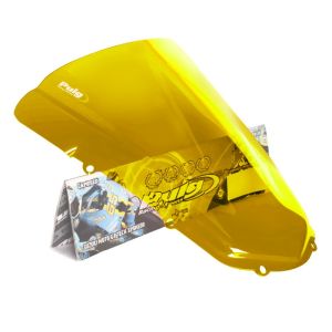 Racingscheibe passend für Triumph Daytona 600 03-04 gelb Verkleidungsscheibe Puig 1928G