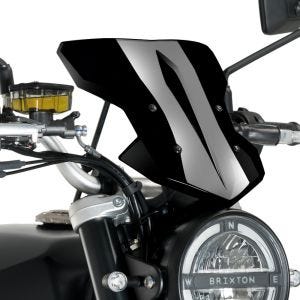 Pare-brise compatible avec Triumph Speed Triple 1200 RS 21-24 Puig Flanker noir