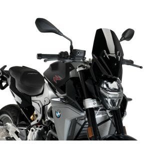 Pare-brise compatible avec BMW F 900 R 20-24 noir Puig Sport NG