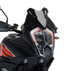 Pare-brise sport compatible avec KTM 1290 Super Aventure R / S 21-24 20401N Puig Bulle noir