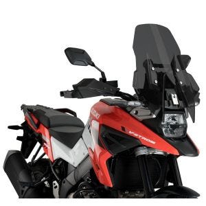 Tourenscheibe passend für Suzuki V-Strom 1050 / XT 20-24 dunkel getönt Windschutzscheibe Puig 20411F