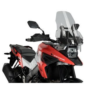 Tourenscheibe passend für Suzuki V-Strom 1050 / XT 20-24 rauchgrau Windschutzscheibe Puig 20411H