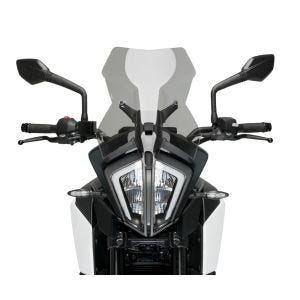 Bulle Touring compatible avec KTM 390 Adventure 20-24 fumé clair Puig
