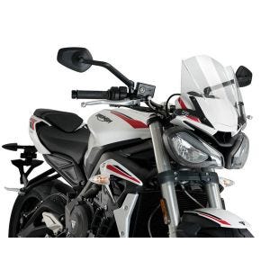 Pare-brise compatible avec Triumph Street Triple R / RS / S 20-22 clair Puig NG Sport