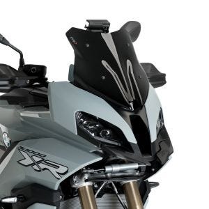 Pare-brise sport compatible avec BMW S 1000 XR 20-24 Puig 20460N Bulle noir