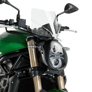 Pare-brise compatible avec Benelli 752S 20-24 Puig 20505W New Generation Sport Bulle clair