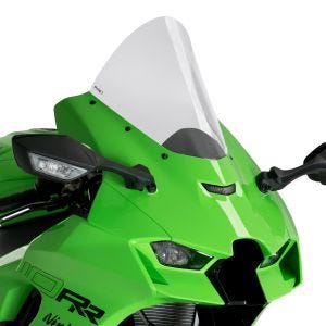 Racingscheibe R passend für Kawasaki ZX-10R / ZX-10RR 21-24 klar Verkleidungsscheibe Puig 20540W