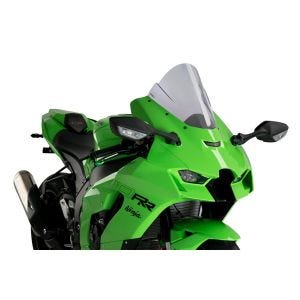Racingscheibe Z passend für Kawasaki ZX-10R / ZX-10RR 21-24 rauchgrau Verkleidungsscheibe Puig 20541H