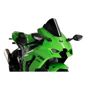 Racingscheibe Z passend für Kawasaki ZX-10R / ZX-10RR 21-24 schwarz Verkleidungsscheibe Puig 20541N
