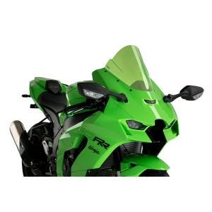 Racingscheibe Z passend für Kawasaki ZX-10R / ZX-10RR 21-24 grun Verkleidungsscheibe Puig 20541V
