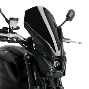 Pare-brise compatible avec Yamaha MT-09 21-24 noir Puig NG Touring