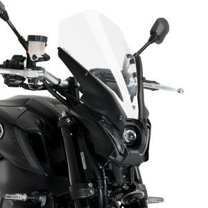 Nakedbike-Scheibe passend für Yamaha MT-09 21-24 klar Windschild Puig New Generation Touring 20645W