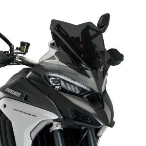 Sportscheibe passend für Ducati Multistrada V4/S/S Sport 21-24 20729F Windschutzscheibe dunkel getönt