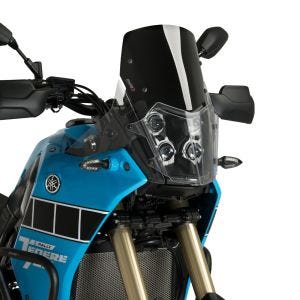 Sportscheibe passend für Yamaha Tenere 700 19-24 Puig 20834N Windschutzscheibe schwarz