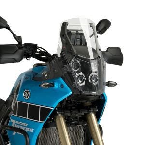 Pare-brise sport compatible avec Yamaha Tenere 700 19-24 Puig 20834W Bulle clair