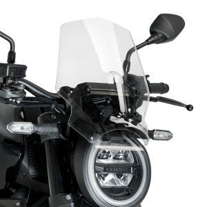 Nakedbike-Scheibe Windschild New Generation Sport passend für Honda CB1000R 08-24 (17 NO) klar Puig 20862W