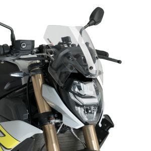 Pare-brise compatible avec BMW S 1000 R 21-22 transparent Pare-brise Puig NG Sport 20886N