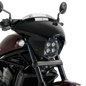 Lenkerverkleidung Batwing mit Windschutzscheibe passend für Honda CMX 1100 Rebel 21-24 Windschild rauchgrau Puig SML Sport 21067H