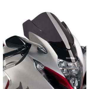 Racing Screen Z passend für Suzuki Hayabusa 21-23 Racingscheibe-Z Dunkel getönt Puig 21138f