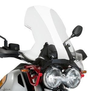 Tourenscheibe passend für Moto Guzzi V85 TT 19-23 Klar Puig 21176w