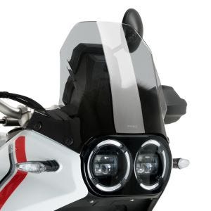 Racingscheibe Puig R passend für Ducati DESERT X 22 getönt Puig 21448H