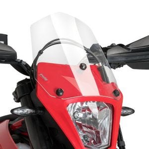 Nakedbike-Scheibe Windschild New Generation Sport passend für Gas Gas SM700 klar / transparent Puig 21474W