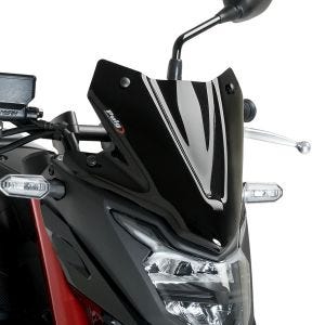 Nakedbike-Scheibe Windschild New Generation Sport passend für Honda CB750 HORNET 92-03 I 23 schwarz Puig 21479N