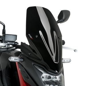 Nakedbike-Scheibe Windschild New Generation Touring passend für Honda CB750 HORNET 92-03 I 23 schwarz Puig 21480N