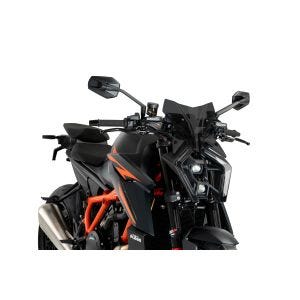 Nakedbike-Scheibe passend für KTM 1390 SUPERDUKE R 24' W-child New Gen Sp dunkel getönt Puig 21906f