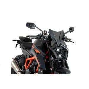 Nakedbike-Scheibe passend für KTM 1390 SUPERDUKE R 24' W-child New Gen Sport mattschwarz Puig 21906j