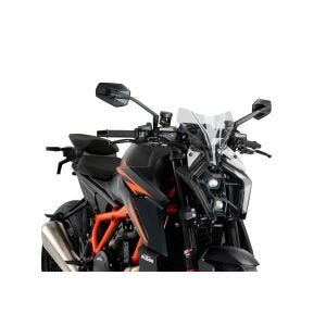 Nakedbike-Scheibe passend für KTM 1390 SUPERDUKE R 24' W-child New Gen Sport transparent Puig 21906w
