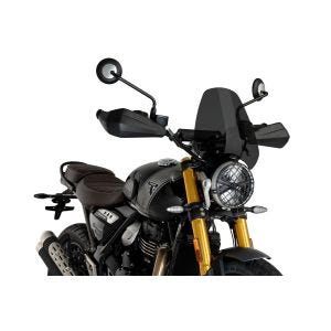 Nakedbike-Scheibe passend für TRIUMPH SPEED 400 24' W-child New Gen Sport dunkel getönt Puig 21933f