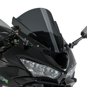 Racingscheibe Z passend für Kawasaki ZX-6R 19-20 dunkel getönt Verkleidungsscheibe Puig 3177F