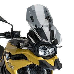 Pare-brise compatible avec BMW F750GS 18- Puig 3178H New Generation Touring gris fumé